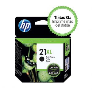 Cartucho de tinta HP 21XL Negro Original