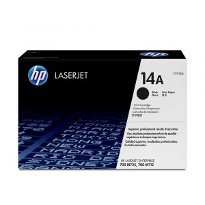 Cartucho de tóner HP 14A Negro Laserjet Original