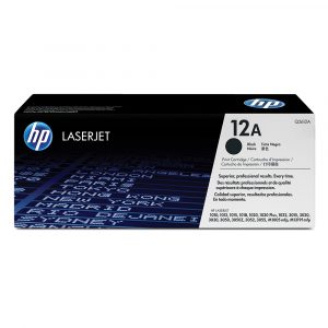 Cartucho de tóner HP 12A Negro Laserjet Original