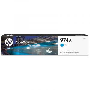 Cartucho de tinta HP 974A Cian PagewiDe Original