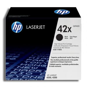 Cartucho de tóner HP 42X Negro Alto Rendimiento Laserjet Original