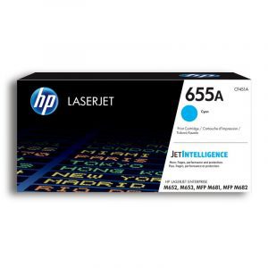 Cartucho de tóner HP 655A Cian Laserjet Original