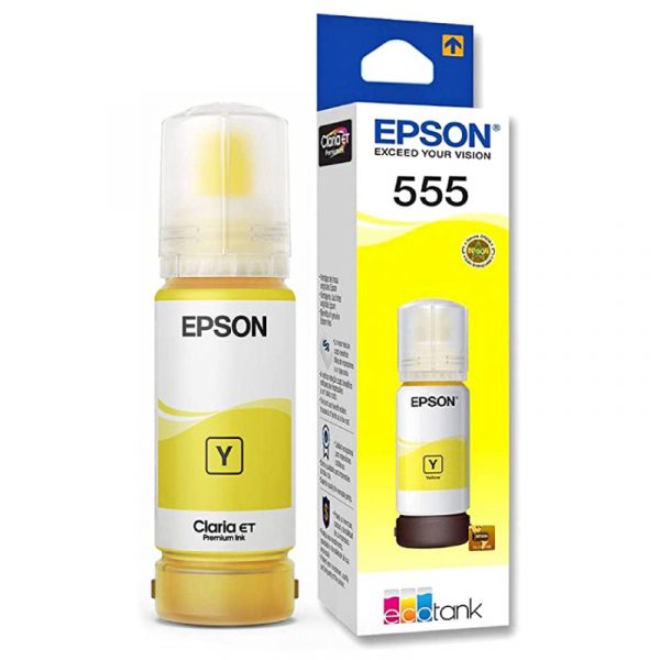 Botella de tinta amarilla Epson 555