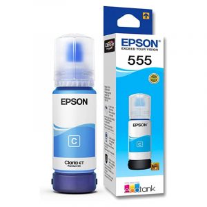 Botella de tinta cian Epson 555