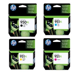Combo cartucho de tinta HP 950XL Negro y 951XL Colores Original