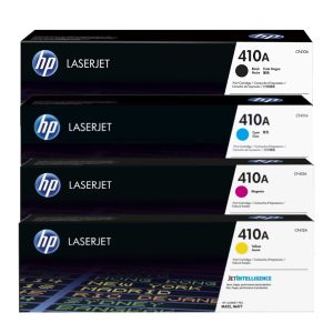 Combo cartucho de toner HP 410A Negro y 410A Colores Original