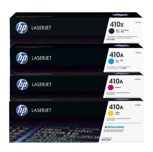Combo cartucho de toner HP 410X Negro y 410A Colores Original
