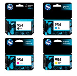 Combo cartucho de tinta HP 954 Negro y 954 Colores Original