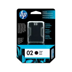 Cartucho de tinta HP 02 negra Original (C8721WL)