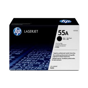 Cartucho de Tóner HP 55A Negro LaserJet Original (CE255A)