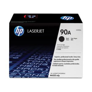 Cartucho de Tóner HP 90A Negro LaserJet Original (CE390A)