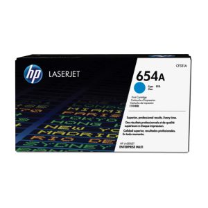 Cartucho de Tóner HP 654A Cian LaserJet Original (CF331A)