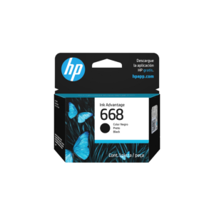 Cartucho de tinta HP 668 Negro Original (7FP37VL)