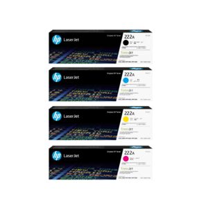 Combo de Toner Hp 222A Negro y colores Originales