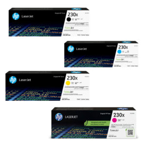 Combo de Toner HP 230X Negro y colores Original