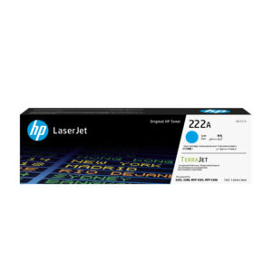 Cartucho De Toner HP 222A Cian LaserJet Original (W2221A)